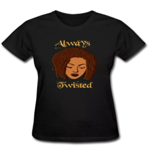 always twisted black woman with twists