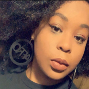 Afro Earrings | Large | wooden | Black | Afro | Natural Hair | Curly Big Hair | Circle | Dangle