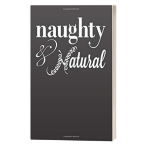 Naughty and Natural Journal | White text | curly hair | devil ears