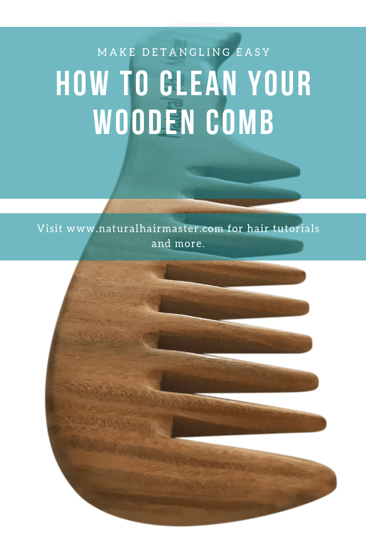 How To Clean Your Wooden Comb | Wooden comb cleaning instructions directions