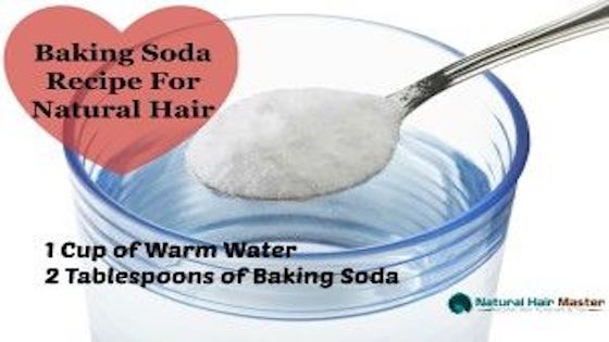 Baking Soda Shampoo Recipe for natural hair