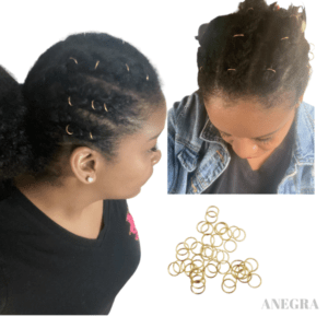 30 Adjustable Braid Rings For Braids & Dreadlocks | Silver and Gold Braid Links For Hair Twists | Various Sizes