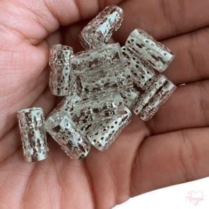 100 Long Silver Adjustable Braid Cuffs For Braids & Dreadlocks | Decorative Braid Clips For Hair