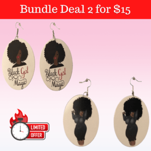 Black Girl Magic Earrings Bundle Deal
