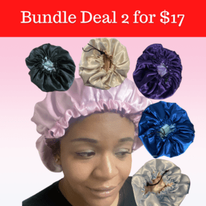 Reversible Satin Lined Bonnet Holiday Bundle Deal | 2 for 17 FREE SHIPPING | Christmas Gift